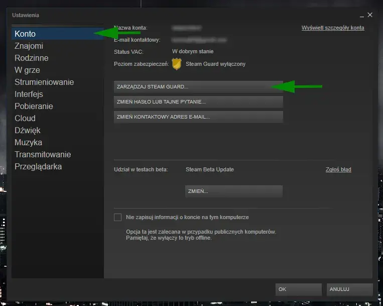 Jak aktywować Steam Guard: Zabezpiecz konto w 4 prostych krokach