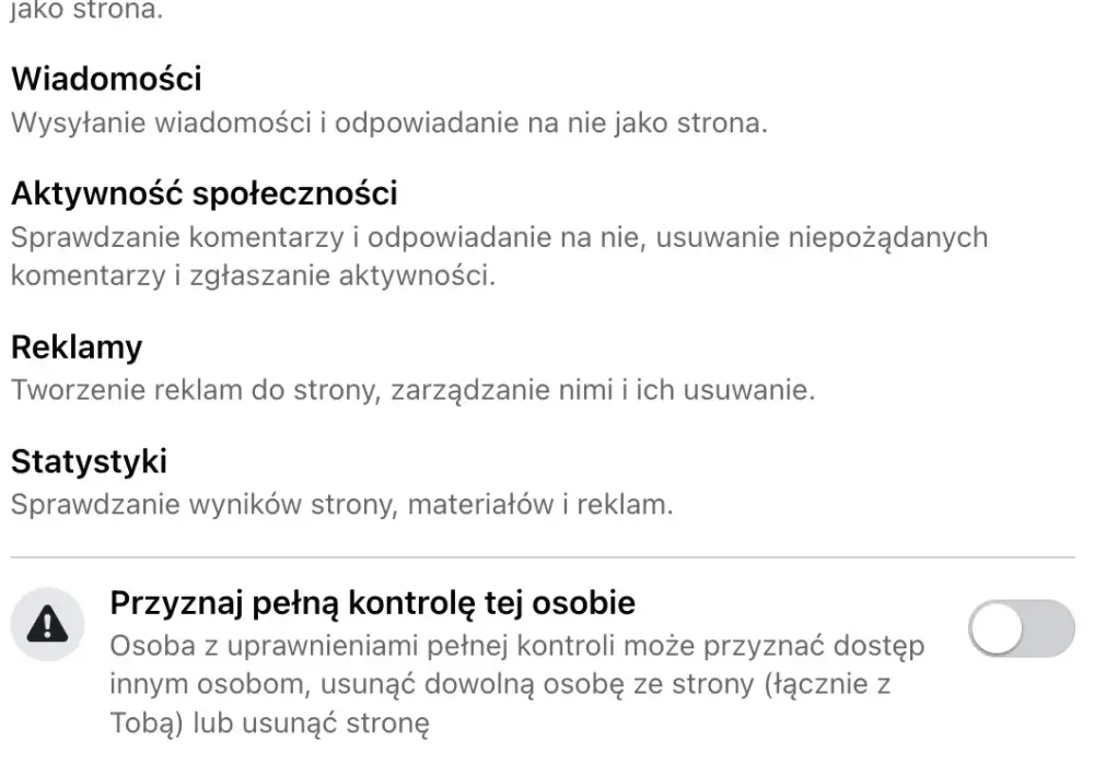 Jak zmienić właściciela strony na Facebooku i uniknąć problemów