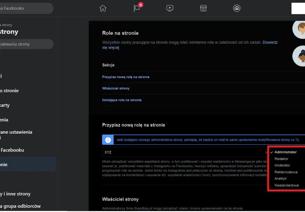 Jak usunąć się z administratora na Facebooku i uniknąć problemów