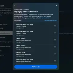 Jak wylogować wszystkie urządzenia z Facebooka i zwiększyć bezpieczeństwo