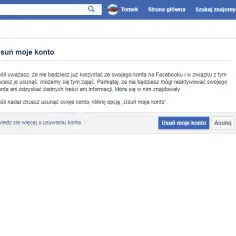 Jak usunąć konto Facebook: krok po kroku + konsekwencje