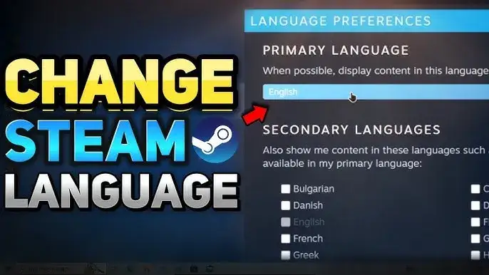 Zdjęcie Jak zmienić język Steam i uniknąć problemów z ustawieniami