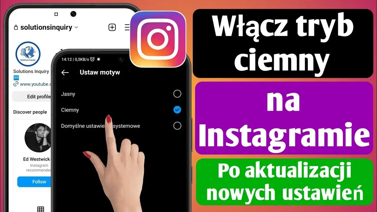 Zdjęcie Jak włączyć czarny Instagram i cieszyć się wygodą nocnego trybu